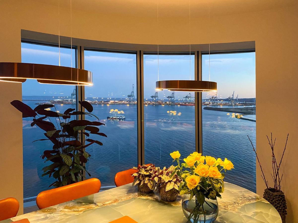 Amazing Sea View Apartment Århus Exteriér fotografie