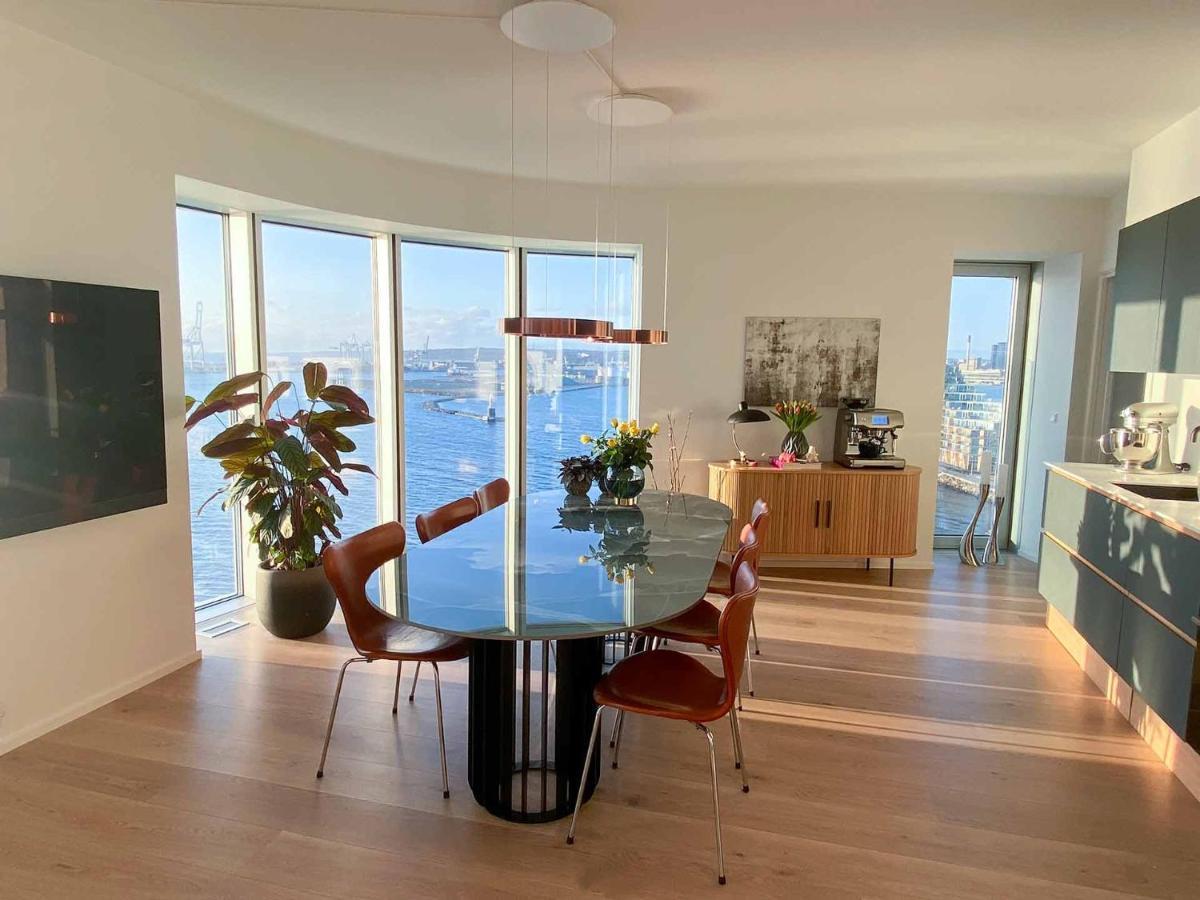 Amazing Sea View Apartment Århus Exteriér fotografie